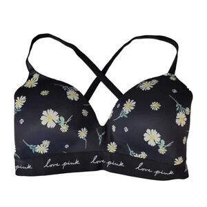 Victoria's  Secret Love Pink Wear Everywhere Wireless Lightly Lined Bra